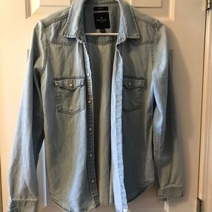 American Eagle denim shirt